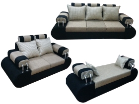 Divider Sofa Set