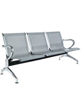 Silver Coated Bench